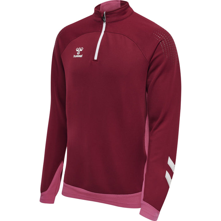 Hummel Hmllead Half Zip - biking red