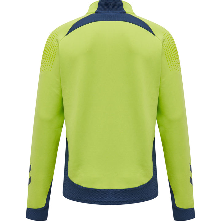 Hummel Hmllead Half Zip - lime punch