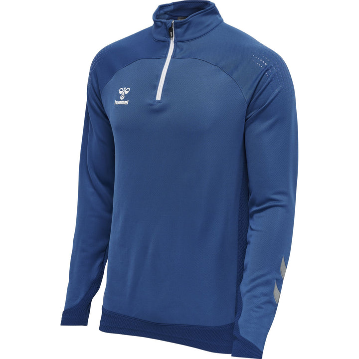 Hummel Hmllead Half Zip - true blue