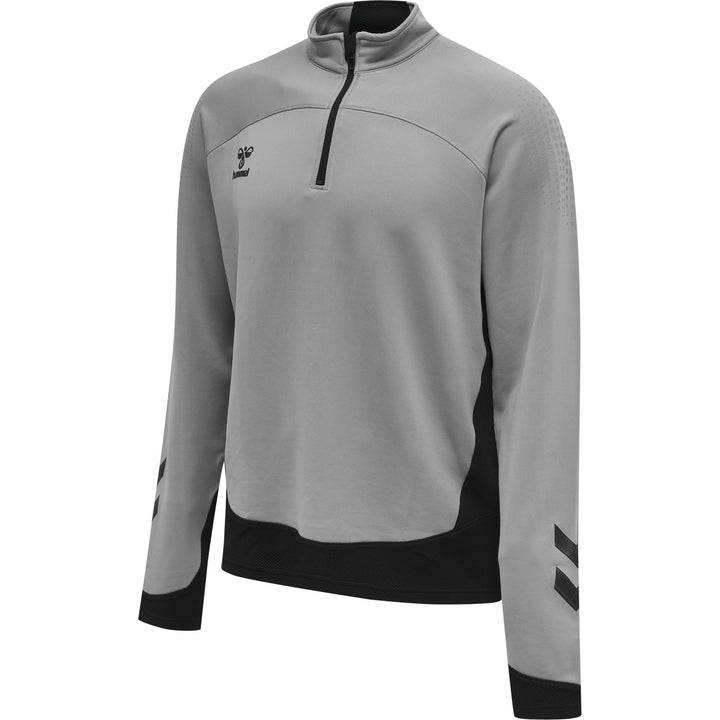 Hummel Hmllead Half Zip Kids - grey melange