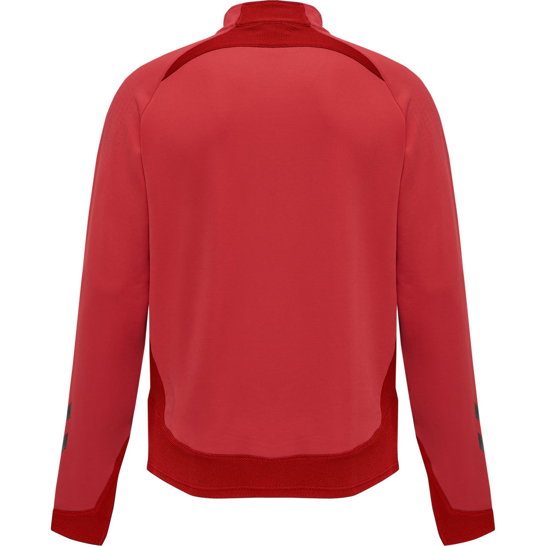 Hummel Hmllead Half Zip Kids - true red