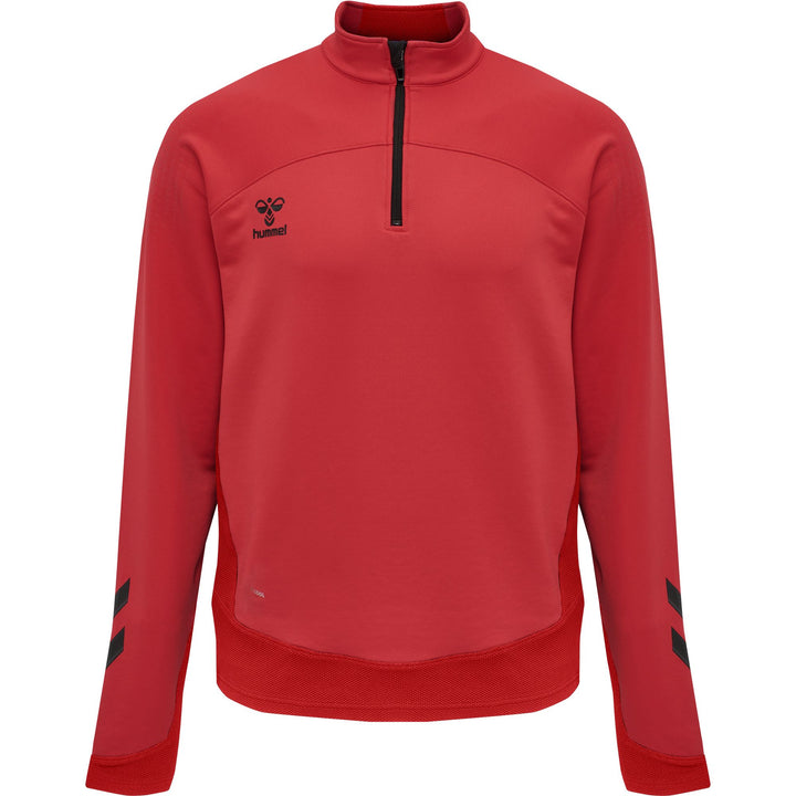Hummel Hmllead Half Zip Kids - true red