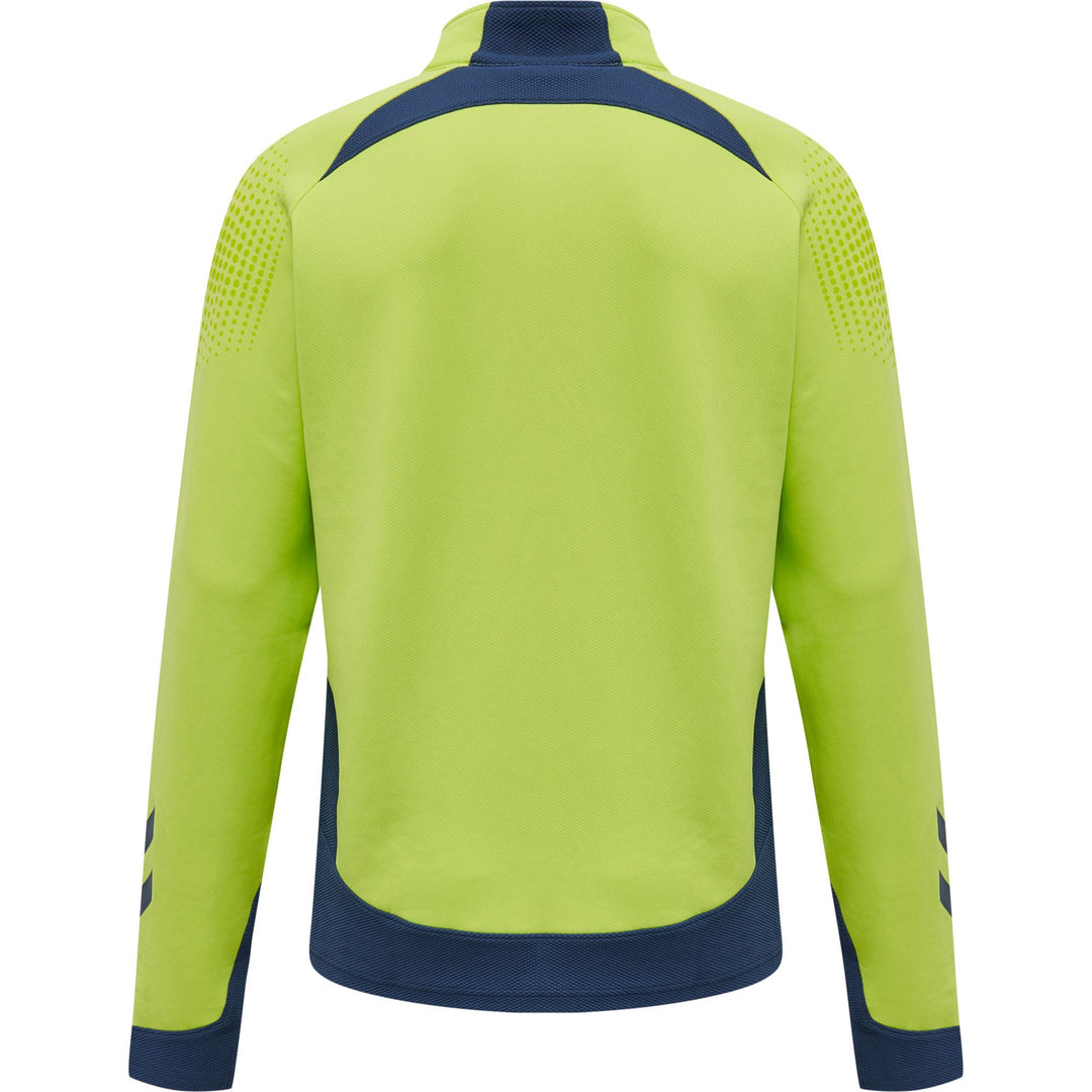 Hummel Hmllead Half Zip Kids - lime punch