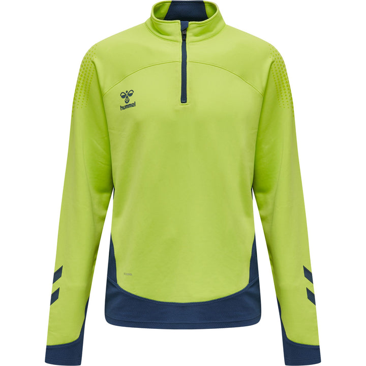 Hummel Hmllead Half Zip Kids - lime punch