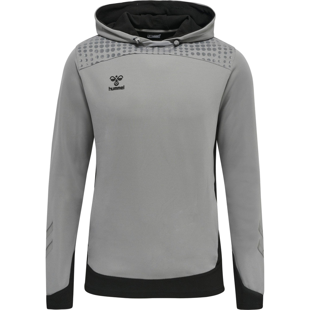 Hummel Hmllead Poly Hoodie - grey melange
