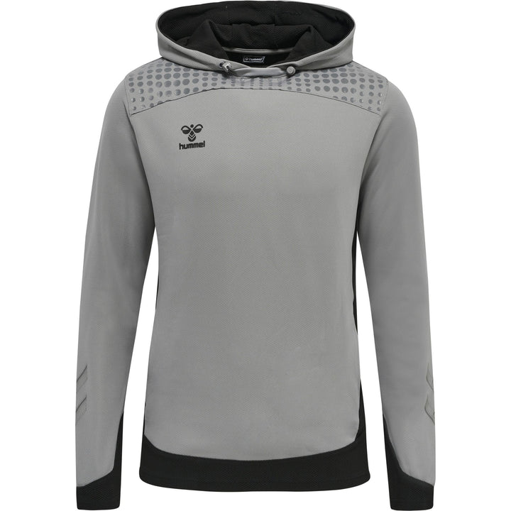 Hummel Hmllead Poly Hoodie - grey melange