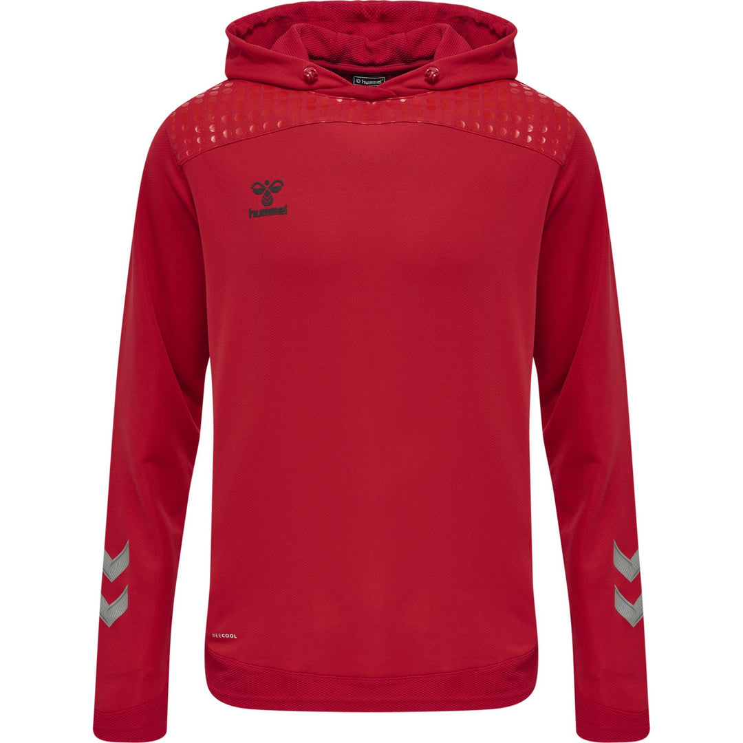 Hummel Hmllead Poly Hoodie - true red
