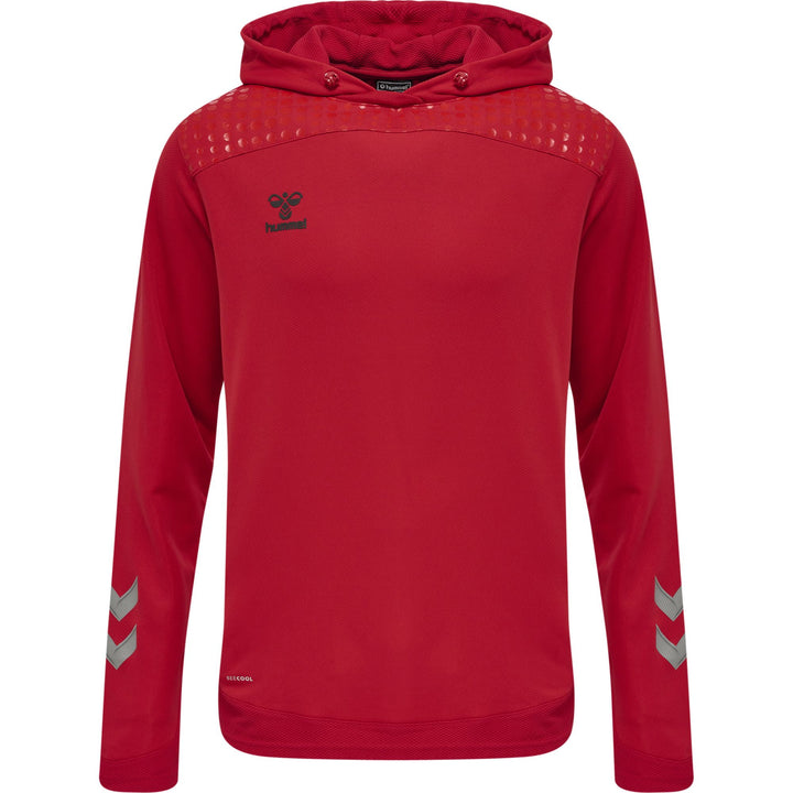 Hummel Hmllead Poly Hoodie - true red
