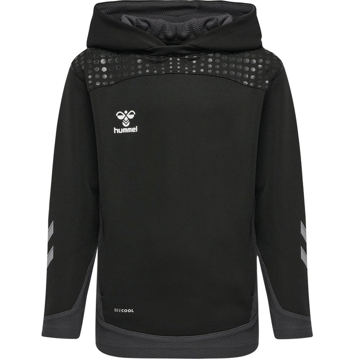 Hummel Hmllead Poly Hoodie Kids - black