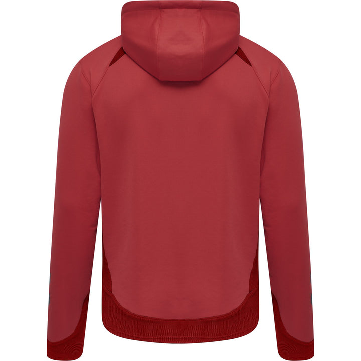 Hummel Hmllead Poly Hoodie Kids - true red
