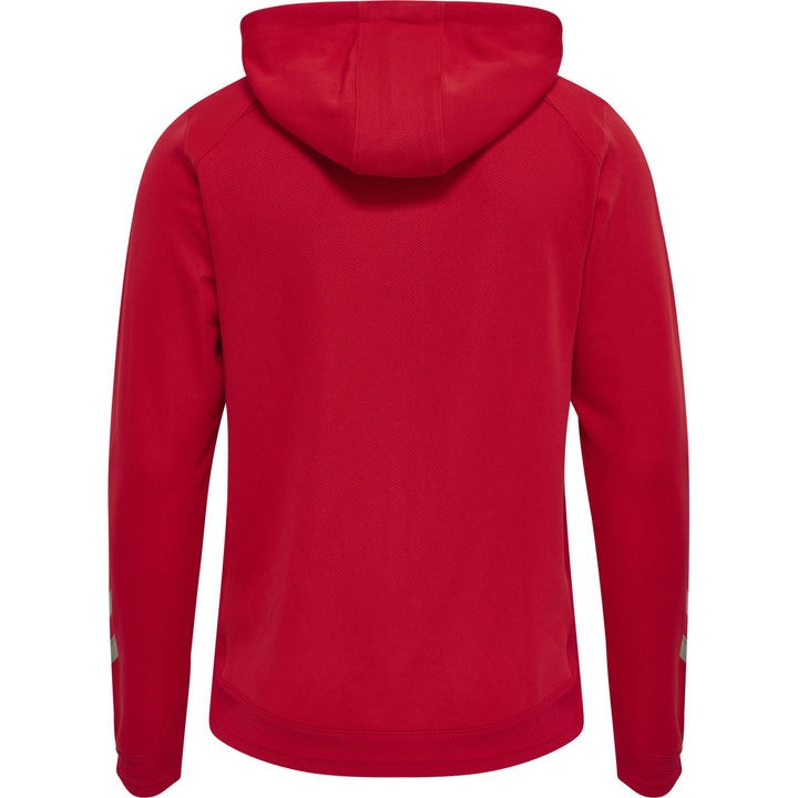 Hummel Hmllead Zip Poly Hoodie - true red