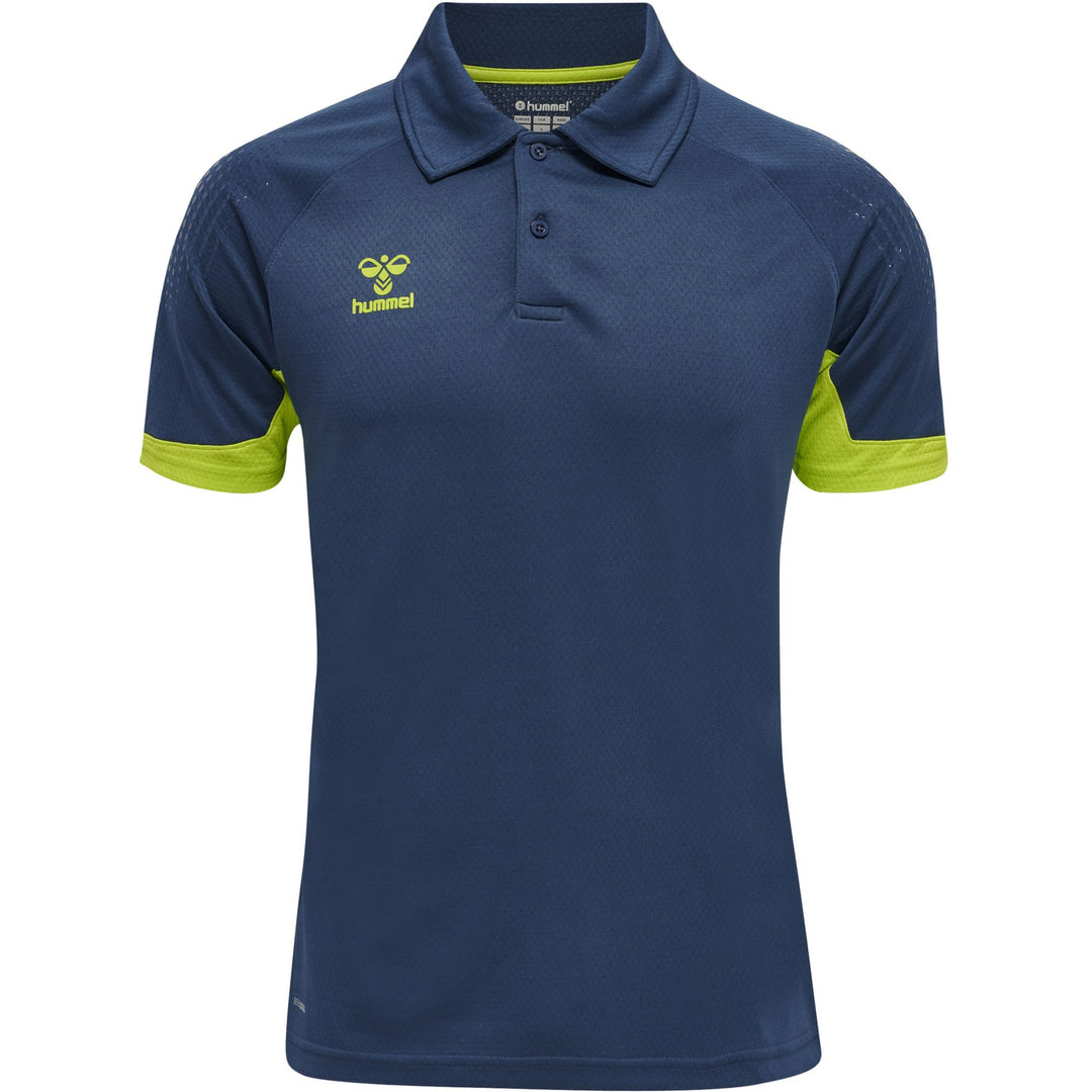 Hummel Hmllead Functional Polo - dark denim