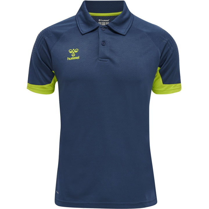 Hummel Hmllead Functional Polo - dark denim