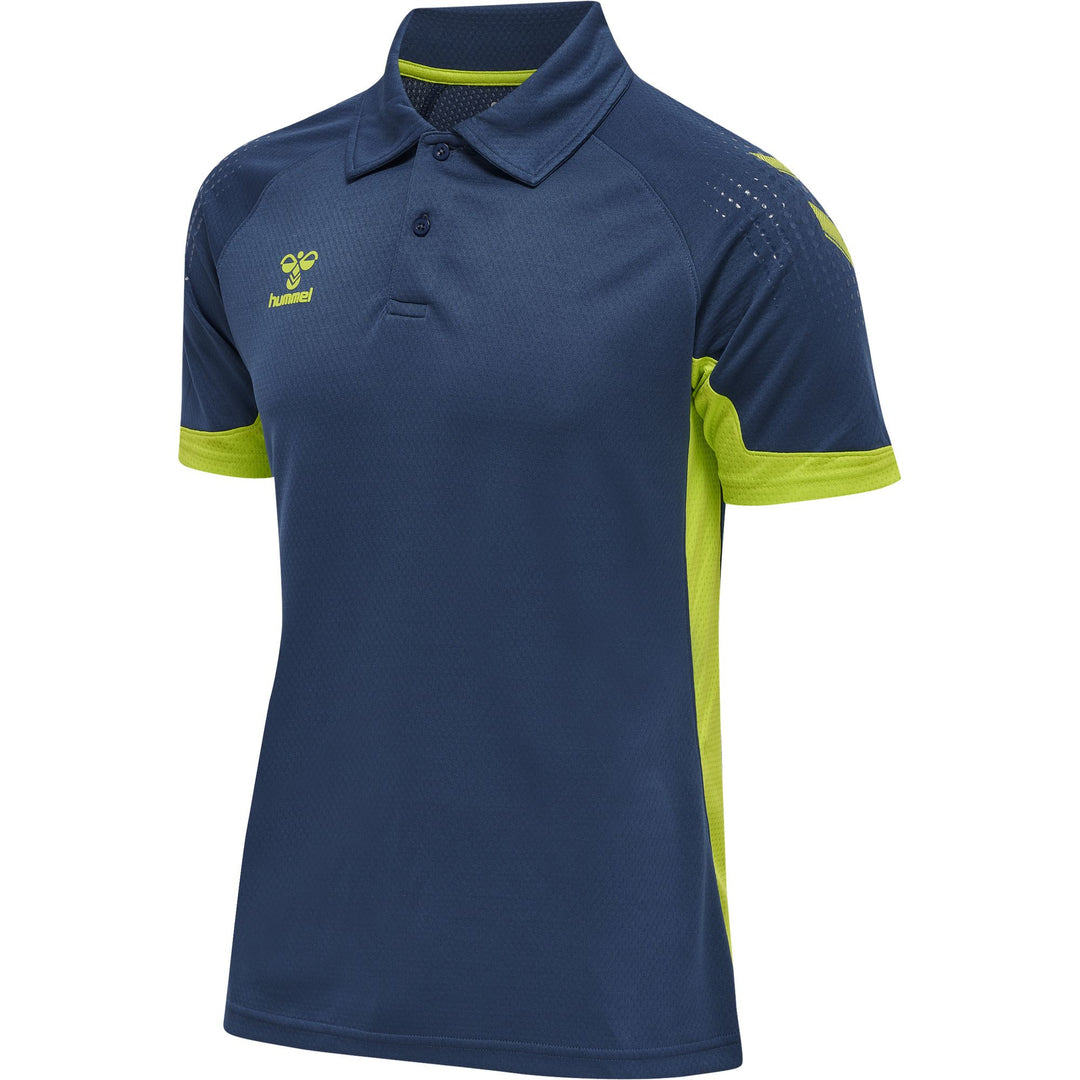 Hummel Hmllead Functional Polo - dark denim