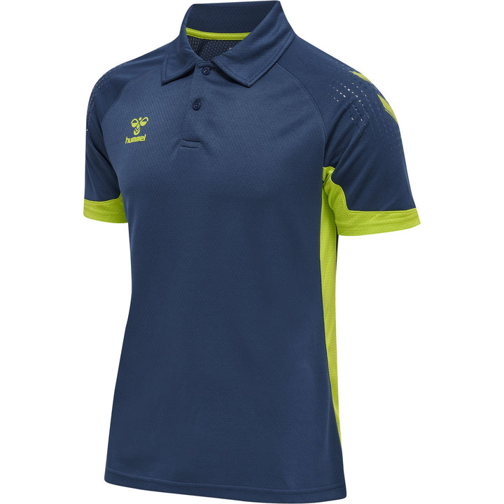 Hummel Hmllead Functional Polo - dark denim