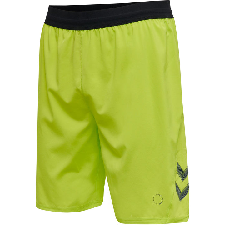 Hummel Hmllead Pro Training Shorts - lime punch