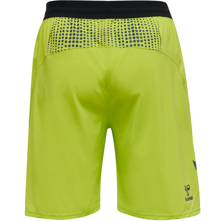 Hummel Hmllead Pro Training Shorts - lime punch
