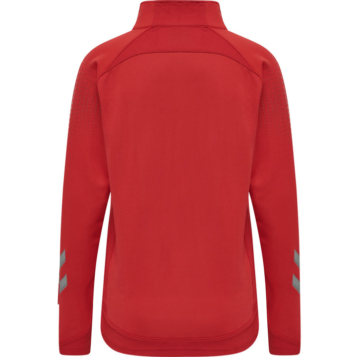 Hummel Hmllead Woman Half Zip - true red