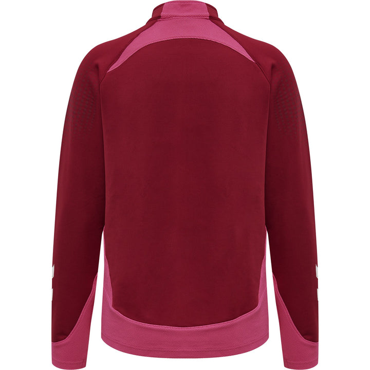 Hummel Hmllead Woman Half Zip - biking red