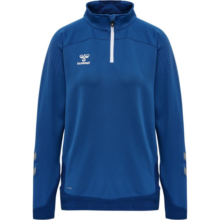 Hummel Hmllead Woman Half Zip - true blue