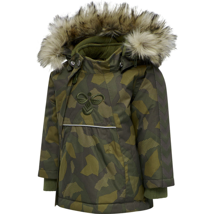 Hummel hmlJESSIE JACKET - OLIVE NIGHT/ ECRU OLIVE - 74 - olive night/ ecru olive