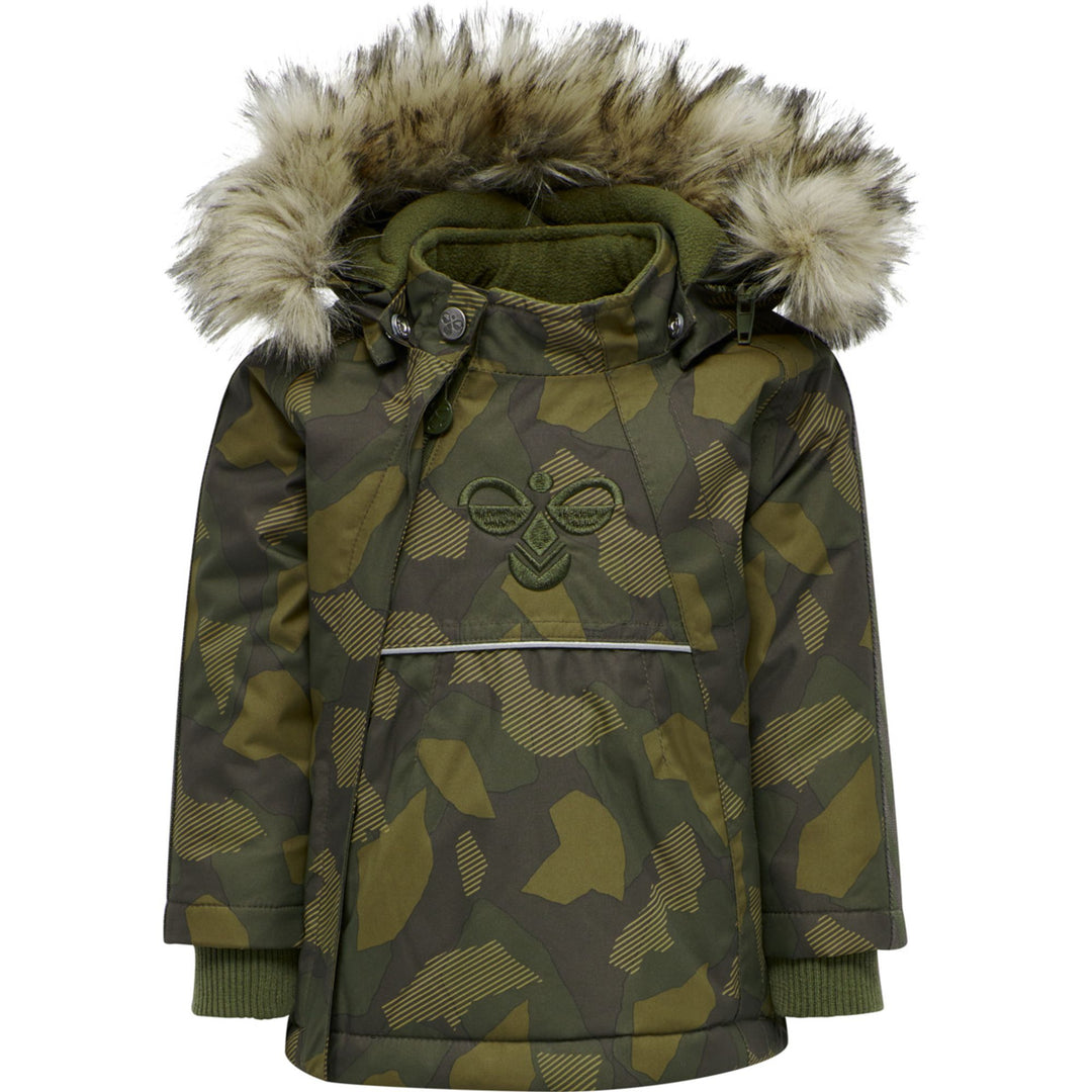 Hummel hmlJESSIE JACKET - OLIVE NIGHT/ ECRU OLIVE - 74 - olive night/ ecru olive