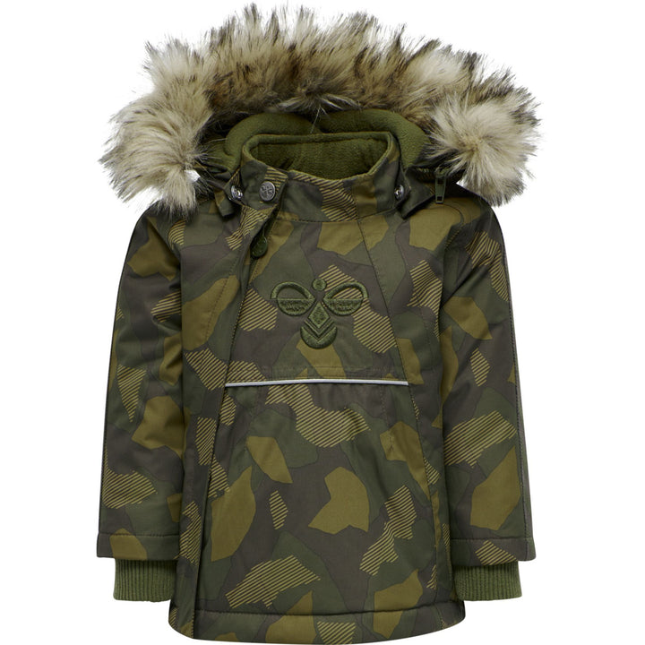 Hummel hmlJESSIE JACKET - OLIVE NIGHT/ ECRU OLIVE - 74 - olive night/ ecru olive