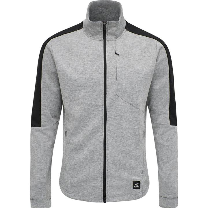 Hummel Hmltropper Zip Jacket - grey melange