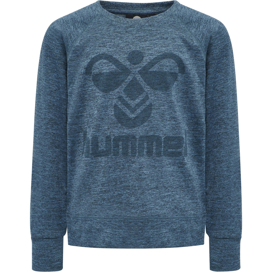 Hummel hmlCHARLES T-SHIRT L/S - BLUE SAPPHIRE - 176 - blue sapphire