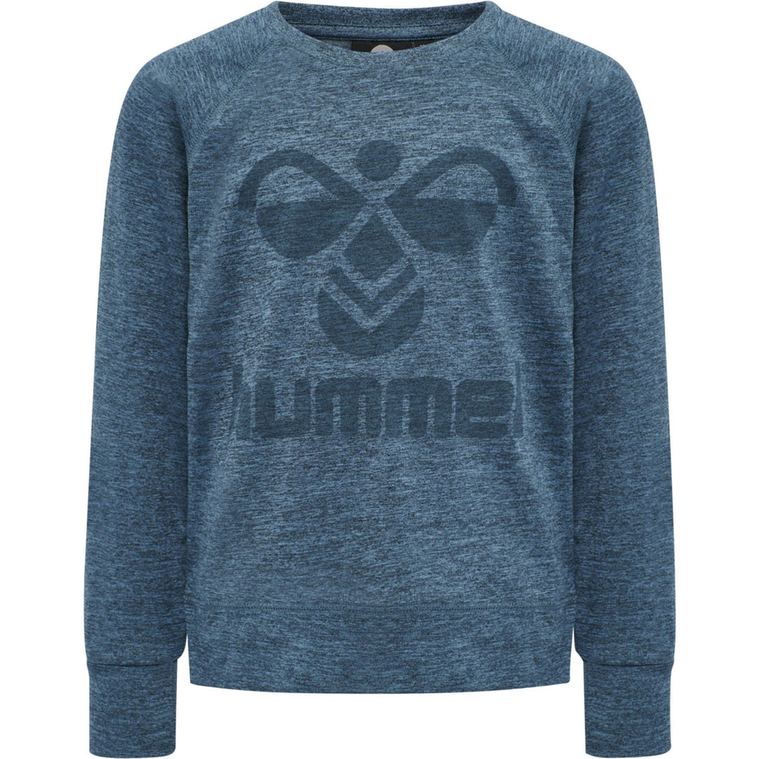 Hummel hmlCHARLES T-SHIRT L/S - BLUE SAPPHIRE - 176 - blue sapphire