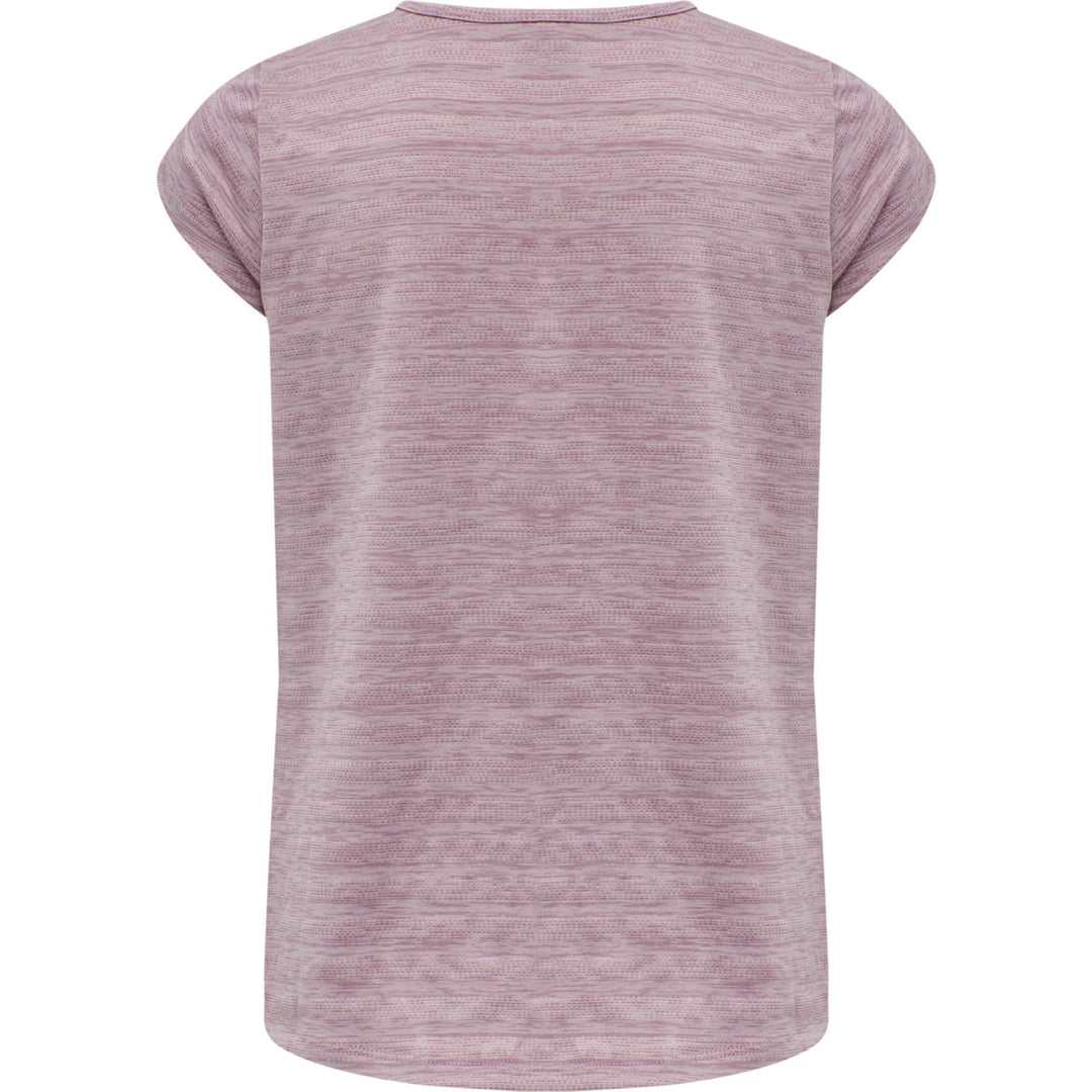 Hummel hmlDAKOTA T-SHIRT S/S - HEATHER ROSE - 152 - heather rose