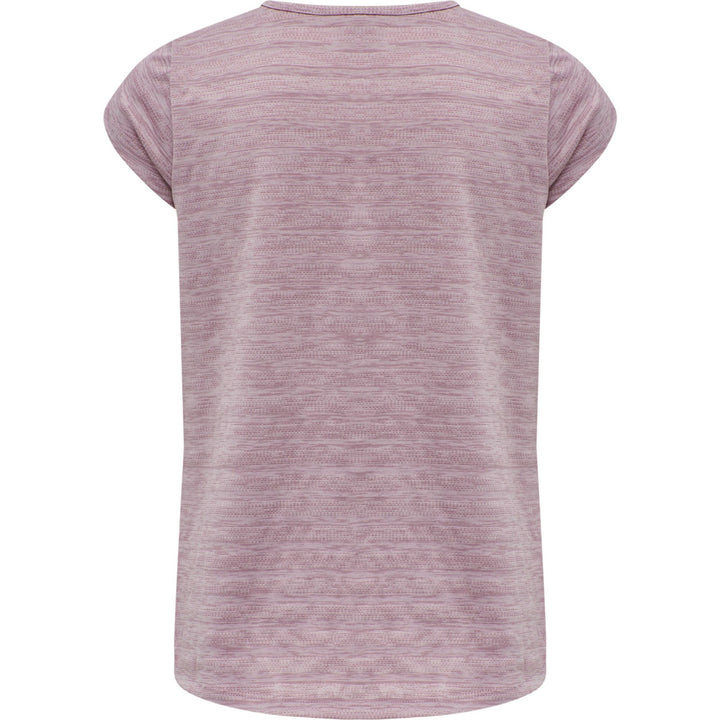 Hummel hmlDAKOTA T-SHIRT S/S - HEATHER ROSE - 152 - heather rose