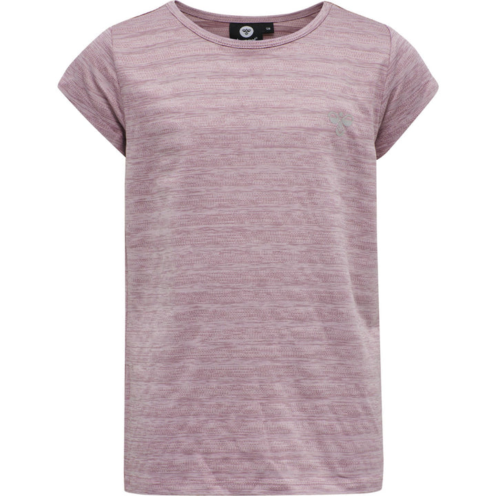 Hummel hmlDAKOTA T-SHIRT S/S - HEATHER ROSE - 152 - heather rose