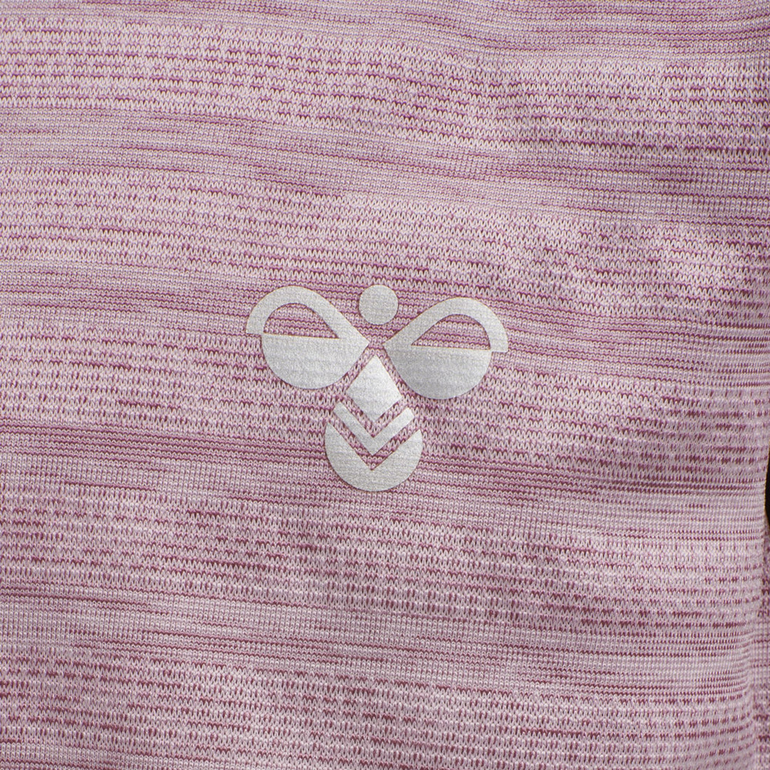 Hummel hmlDAKOTA T-SHIRT S/S - HEATHER ROSE - 152 - heather rose
