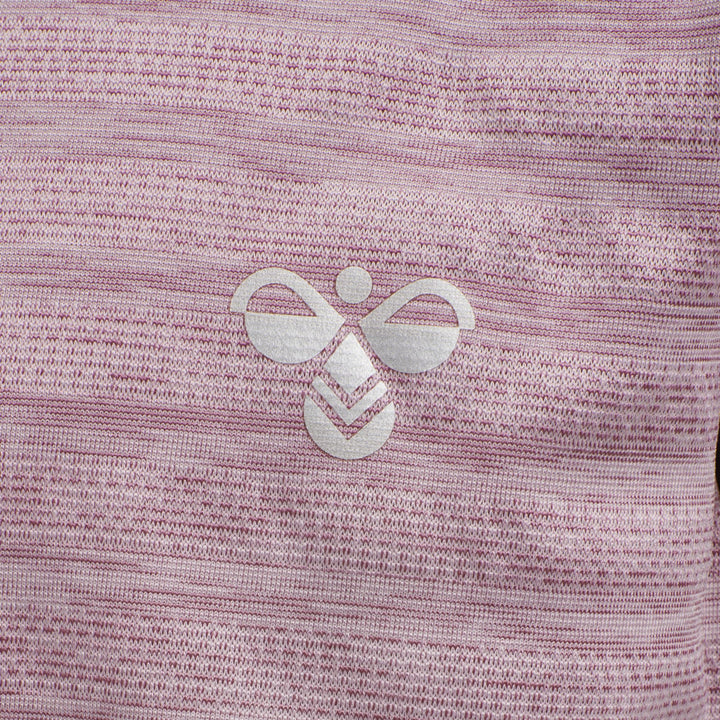 Hummel hmlDAKOTA T-SHIRT S/S - HEATHER ROSE - 152 - heather rose