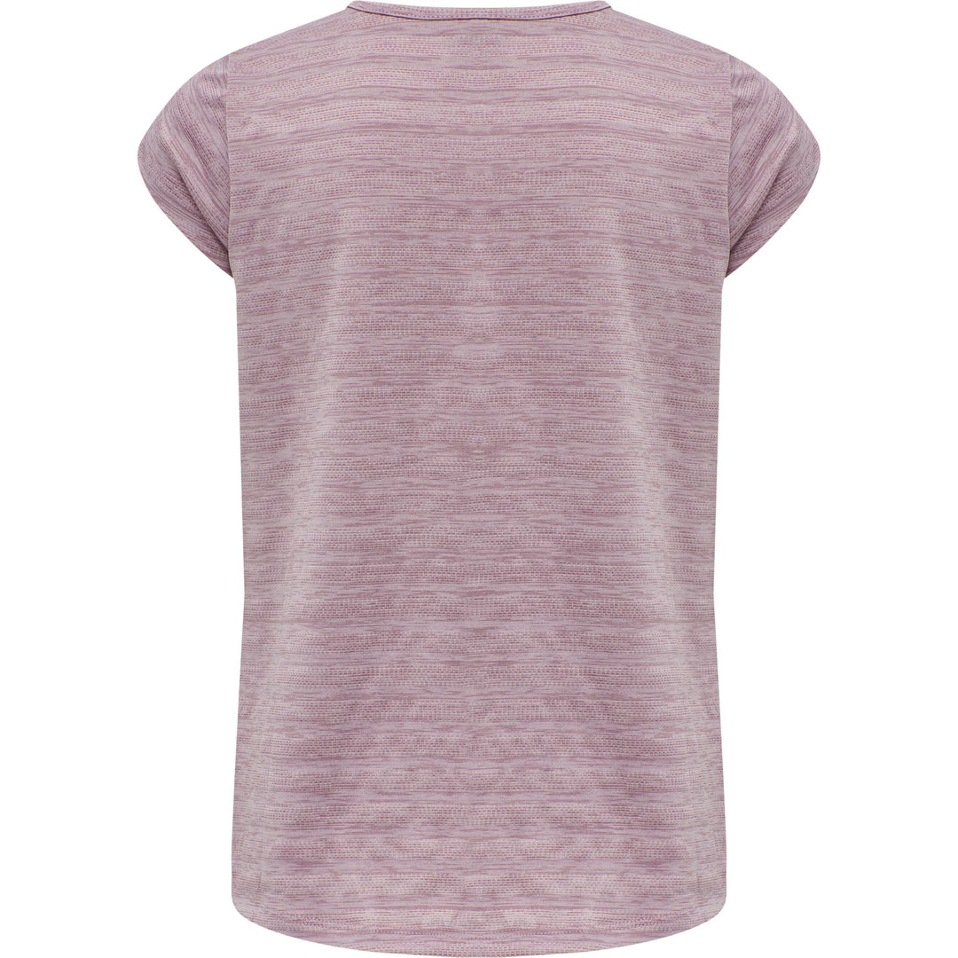 Hummel hmlDAKOTA T-SHIRT S/S - HEATHER ROSE - 152 - heather rose