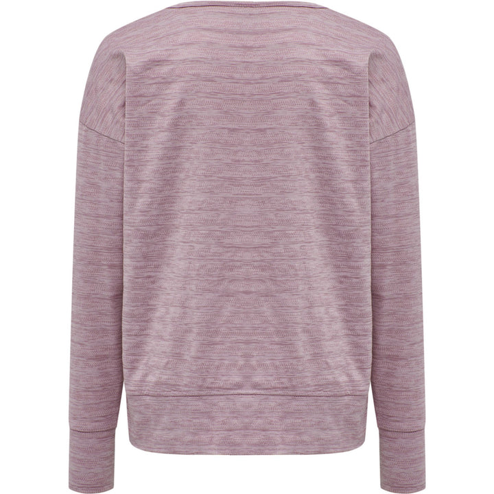 Hummel hmlLYNETTE T-SHIRT L/S - HEATHER ROSE - 140 - heather rose