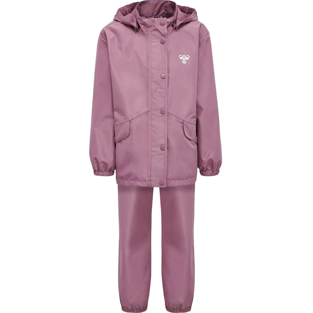 Hummel Hmlreva Rainsuit - dusky orchid