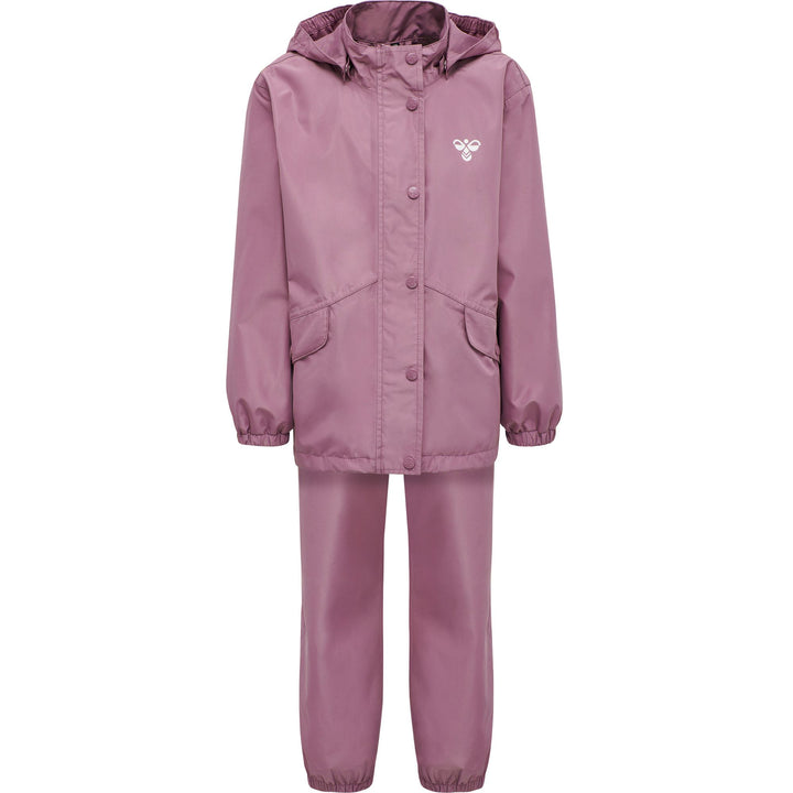 Hummel Hmlreva Rainsuit - dusky orchid