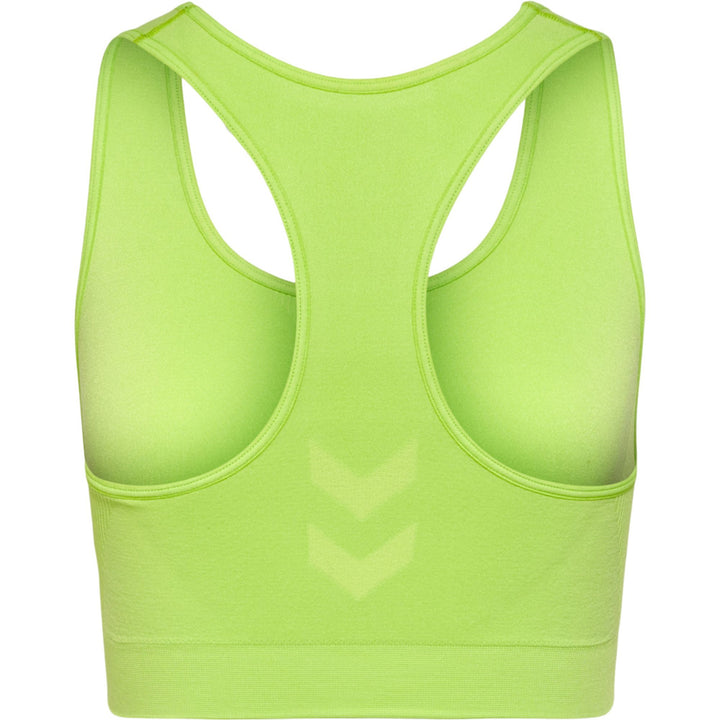 Hummel hmlTIF SEAMLESS SPORTS TOP - sharp green