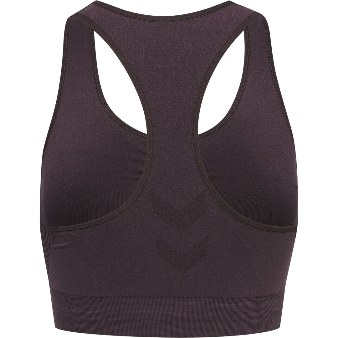 Hummel hmlTIF SEAMLESS SPORTS TOP - fudge