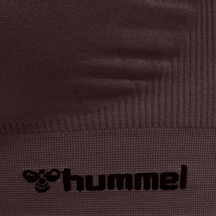 Hummel hmlTIF SEAMLESS SPORTS TOP - fudge