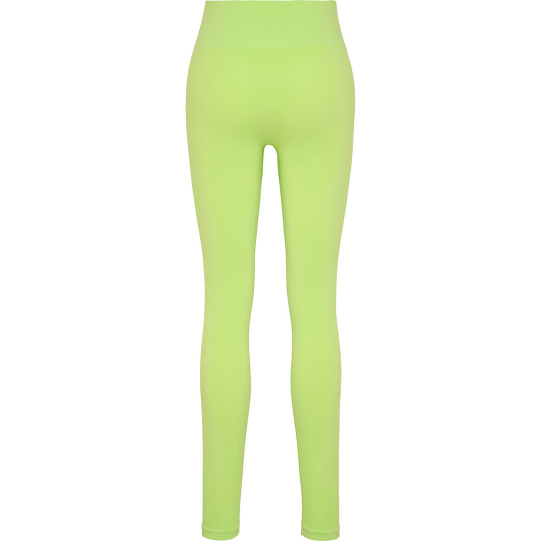Hummel hmlTIF SEAMLESS HIGH WAIST TIGHTS - sharp green