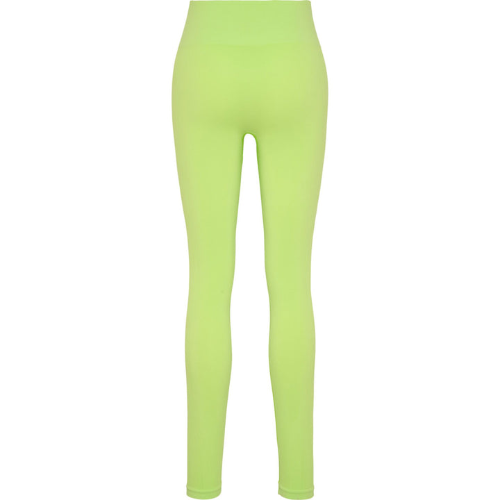 Hummel hmlTIF SEAMLESS HIGH WAIST TIGHTS - sharp green