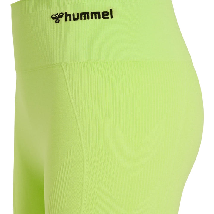 Hummel hmlTIF SEAMLESS HIGH WAIST TIGHTS - sharp green
