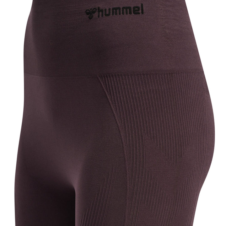 Hummel hmlTIF SEAMLESS HIGH WAIST TIGHTS - fudge