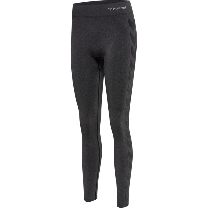 Hummel Hmlci Seamless Mid Waist Tights - black melange