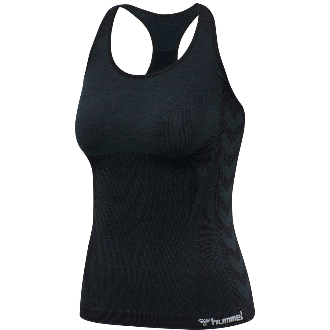 Hummel Hmlclea Seamless Top - black melange