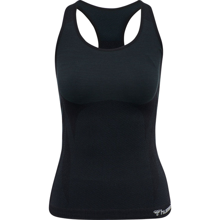 Hummel Hmlclea Seamless Top - black melange
