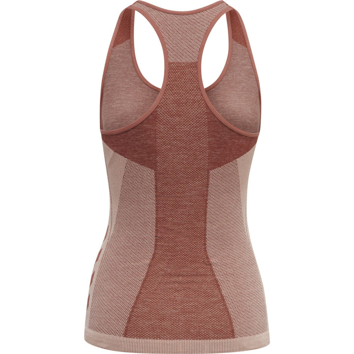 Hummel Hmlclea Seamless Top - withered rose/rose tan melange